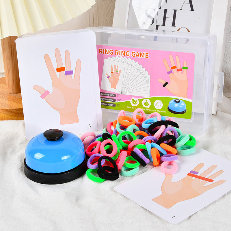 Board Game Idea - Kids Finger Ring Board Game Color