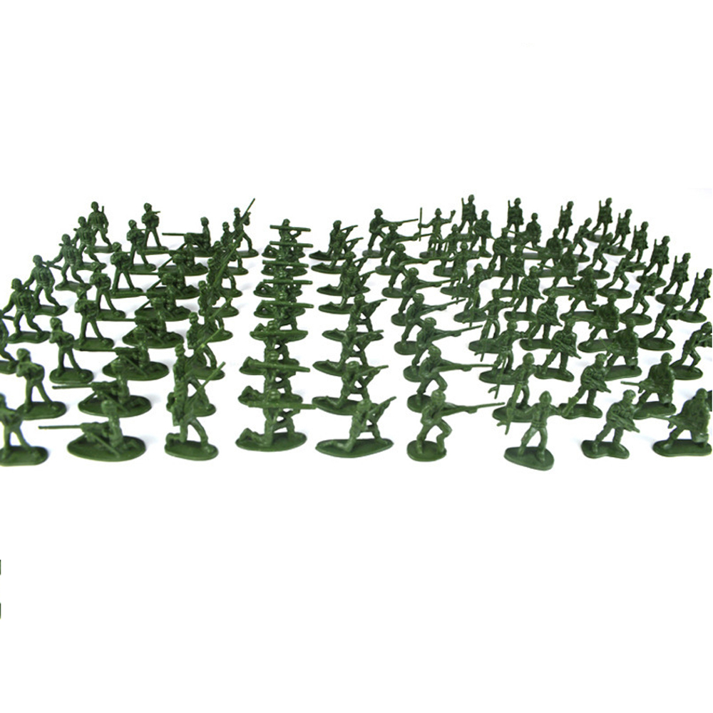 Board Game Risk - 100Pcs Military Playset Plastic Toy Soldiers