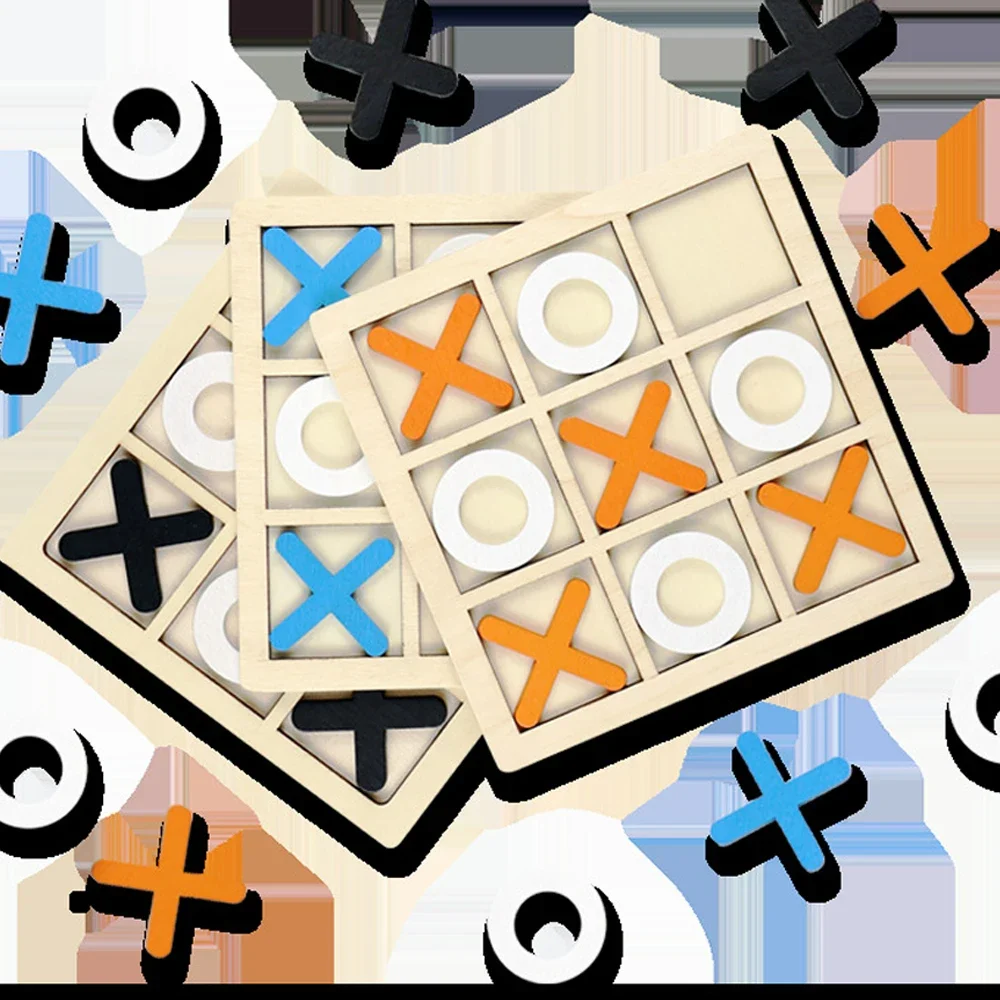 Wooden XO Tic Tac Toe Game Min - đánh giá và giá Board Game Idea