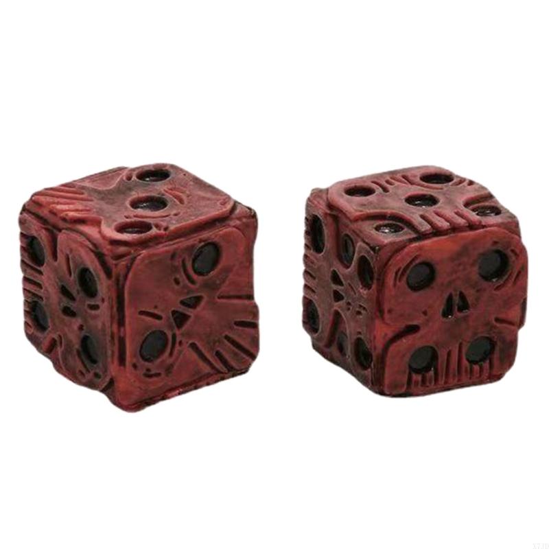 X7JD 2 mảnh Skull Skull mới lạ - đánh giá và giá Board Game Horror