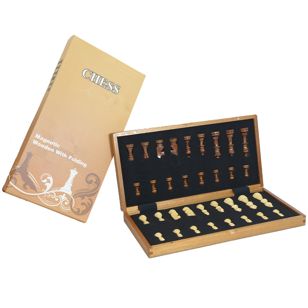 Magnetic Wooden Folding Chess  - đánh giá và giá Board Game Yearbook