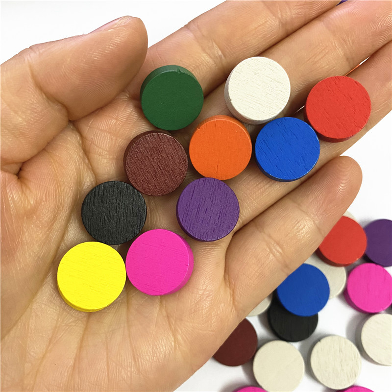 50pieces 15*5MM 11 Colors Wood - đánh giá và giá Board Game Quoridor