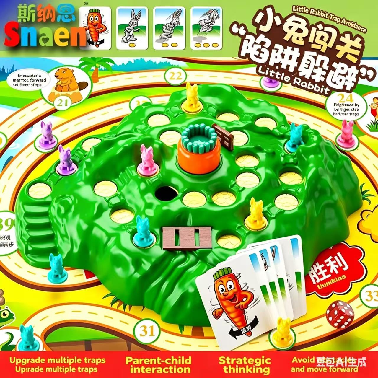 Hot Sale Fun Toy Rabbit Trap U - đánh giá và giá Board Game Land
