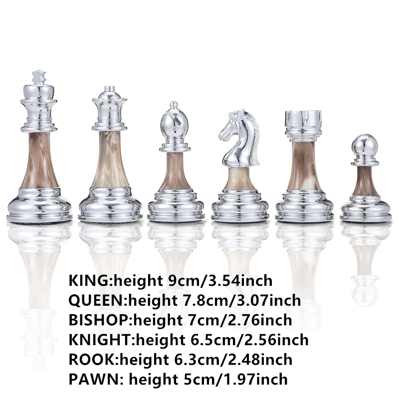 Large chess set 45cm/ 17.7-inc - đánh giá và giá Board Game Quacks