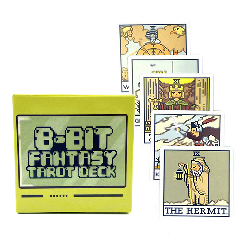 1Box 8 Bit Fantasy Tarot Deck  - đánh giá và giá Board Game Of Life