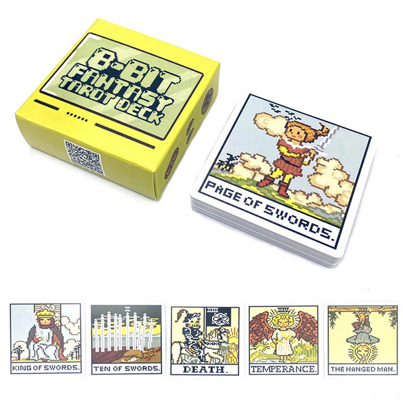 1Box 8 Bit Fantasy Tarot Deck  - đánh giá và giá Board Game Of Life