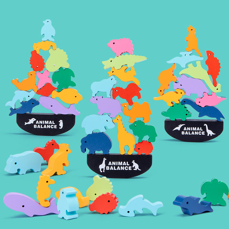 Montessori Children Wooden Ani - đánh giá và giá Board Game Idea