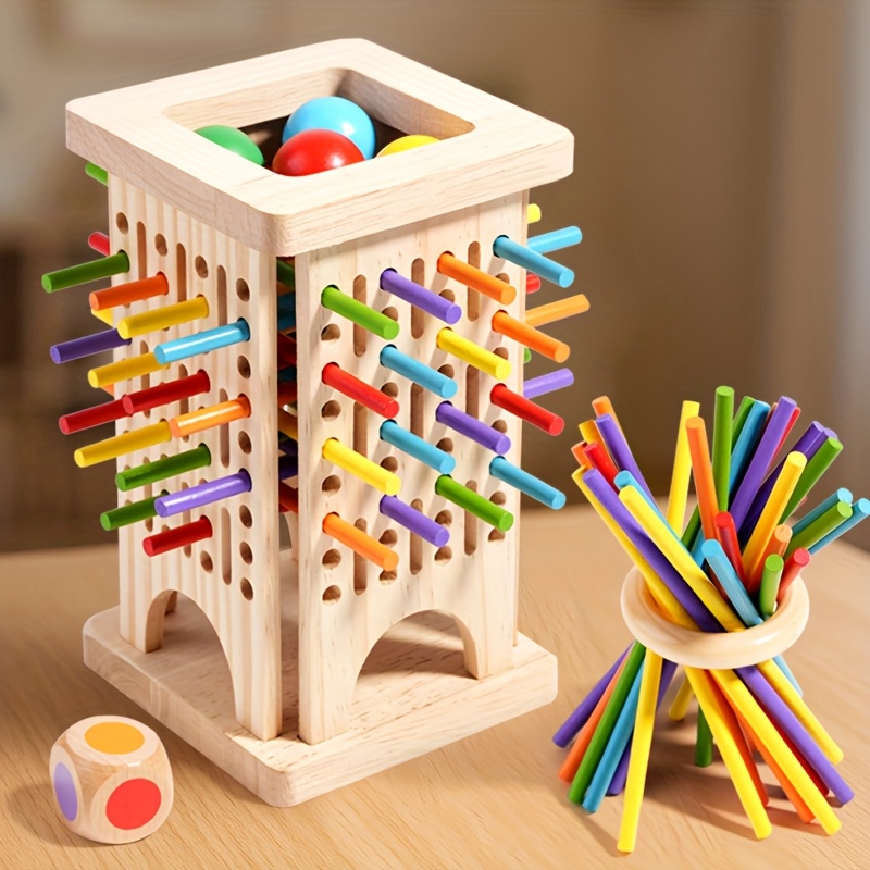 Montessori Wooden Board Game C - đánh giá và giá Board Game Idea