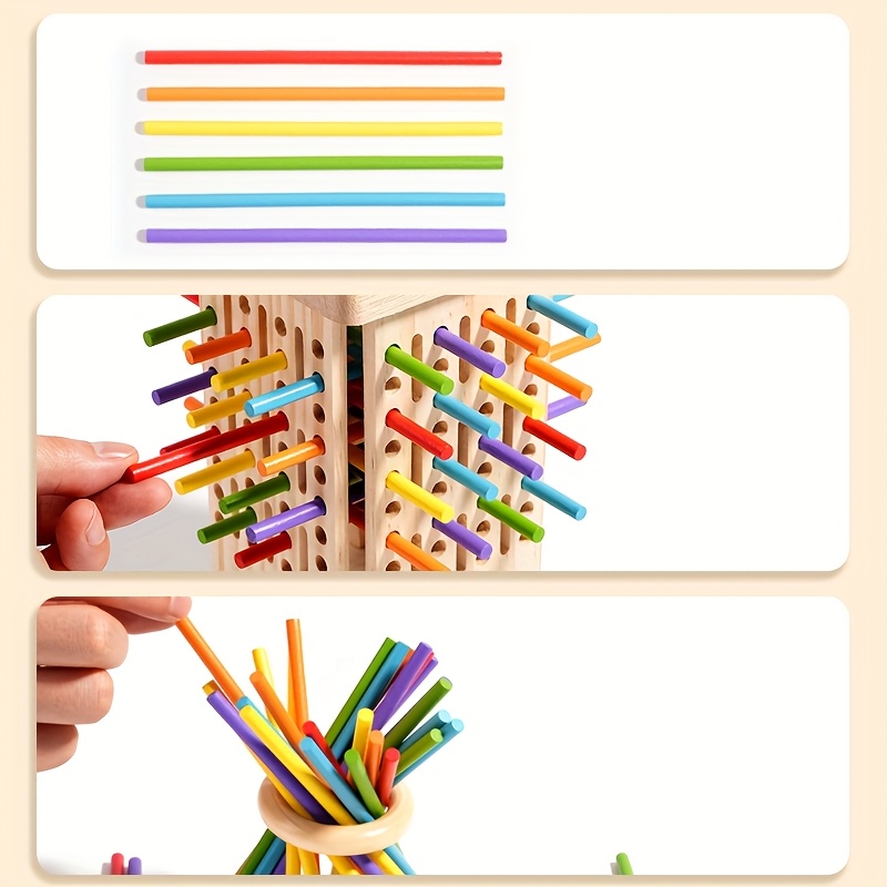 Montessori Wooden Board Game C - đánh giá và giá Board Game Idea