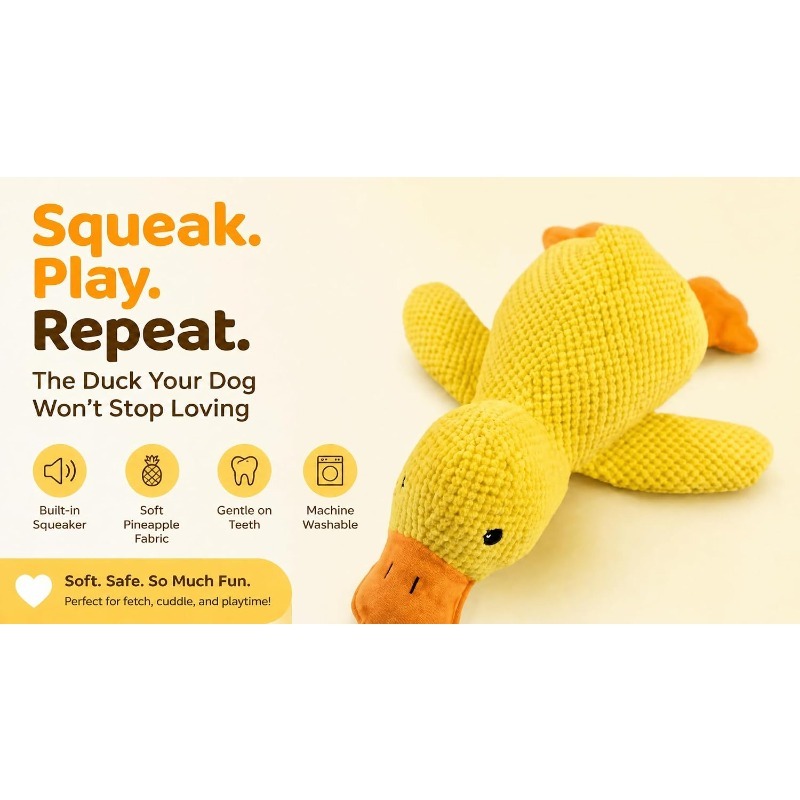 Piece Plush Calming Duck Dog T - đánh giá và giá Board Game Quacks