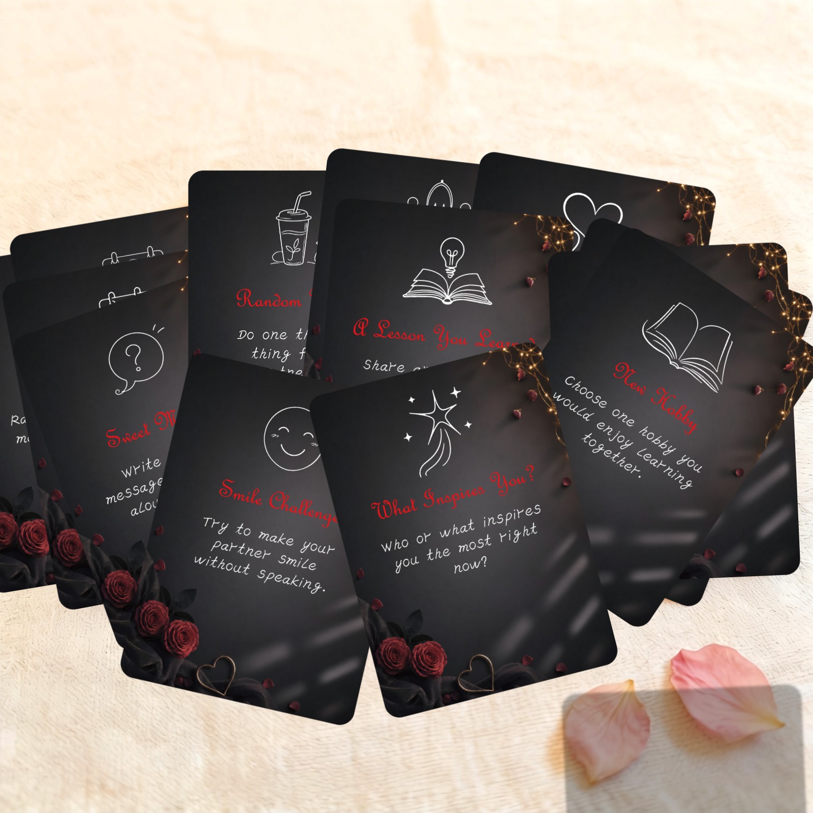50Pcs Romantic Couple Challeng - đánh giá và giá Board Game For Couple