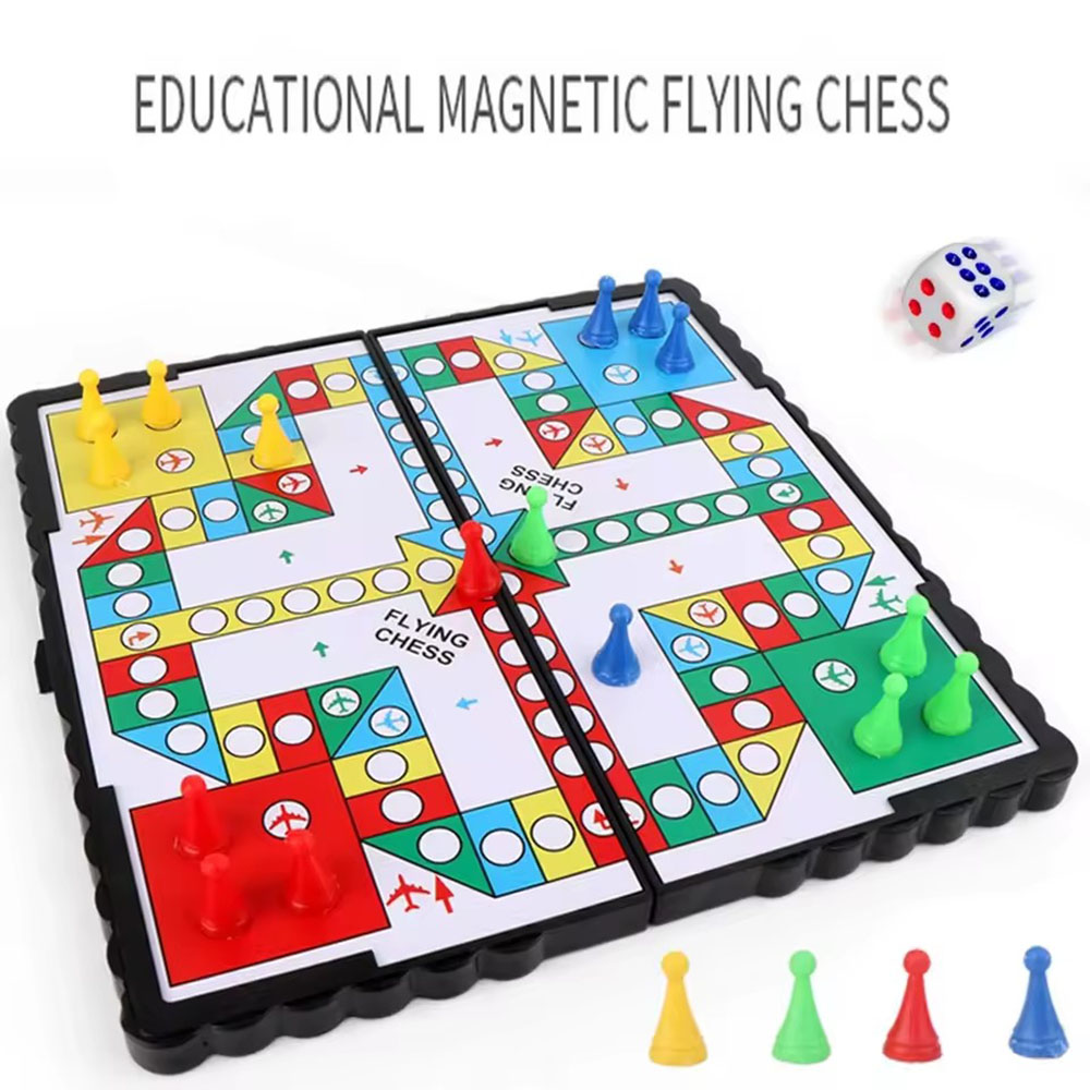Foldable magnetic flying chess - đánh giá và giá Board Game Quacks
