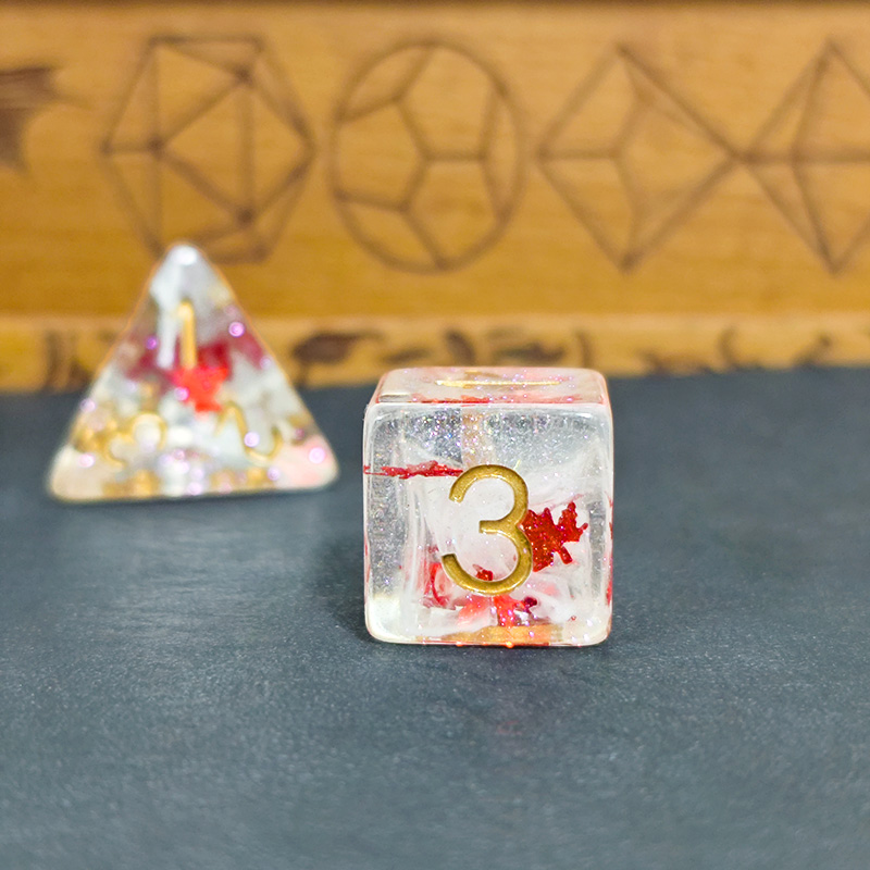 7PCS DND Dices Transparent Res - đánh giá và giá Board Game Rpg