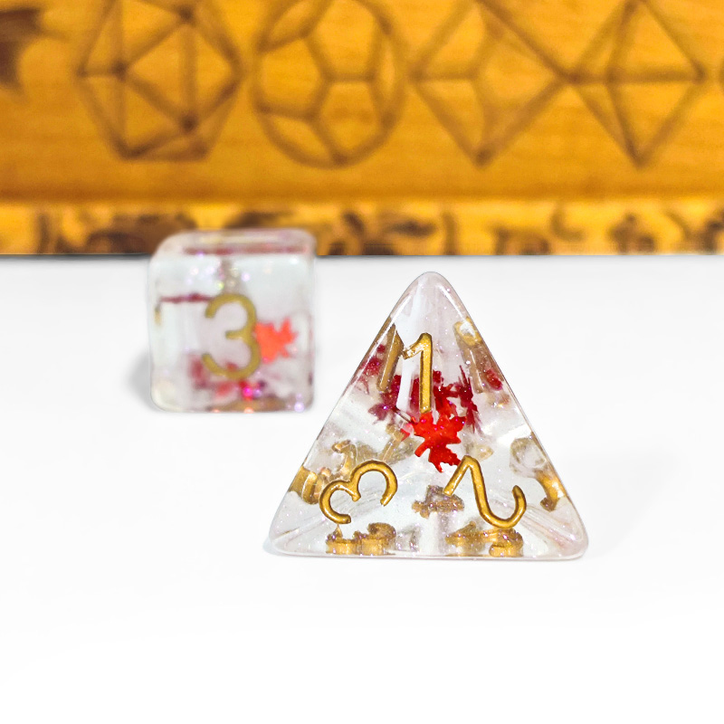 7PCS DND Dices Transparent Res - đánh giá và giá Board Game Rpg