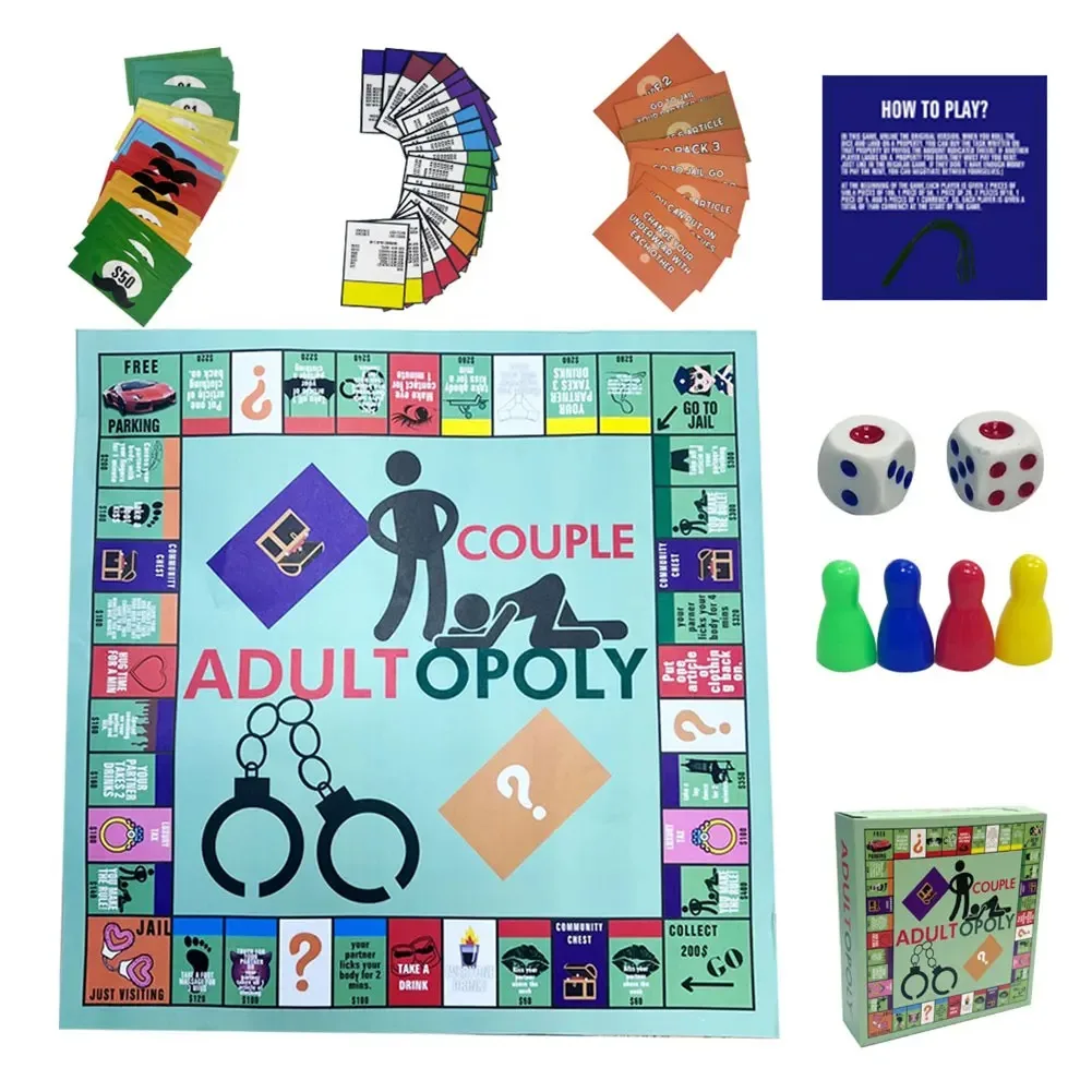 ！！Adultopoly Board Game Couple - đánh giá và giá Board Game For Couple