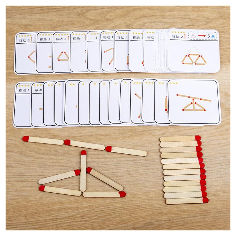 Montessori Matches Puzzles Gam - đánh giá và giá Board Game Nature