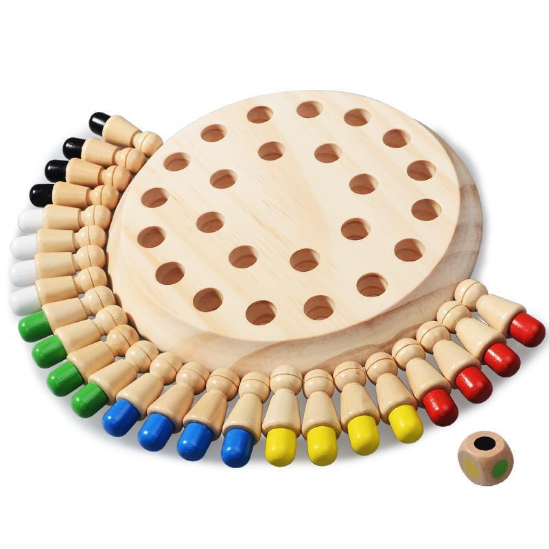 Wooden Puzzle Toys  Montessori - đánh giá và giá Board Game Of Life