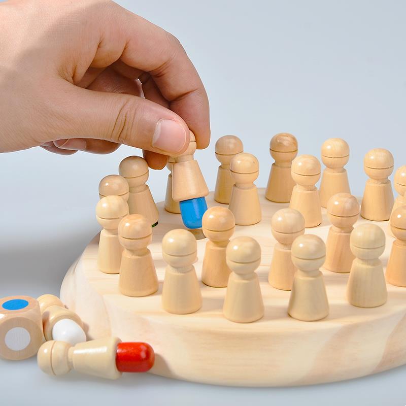 Wooden Puzzle Toys  Montessori - đánh giá và giá Board Game Of Life