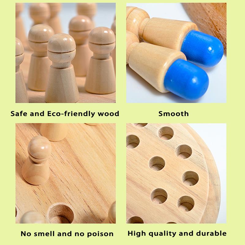 Wooden Puzzle Toys  Montessori - đánh giá và giá Board Game Of Life