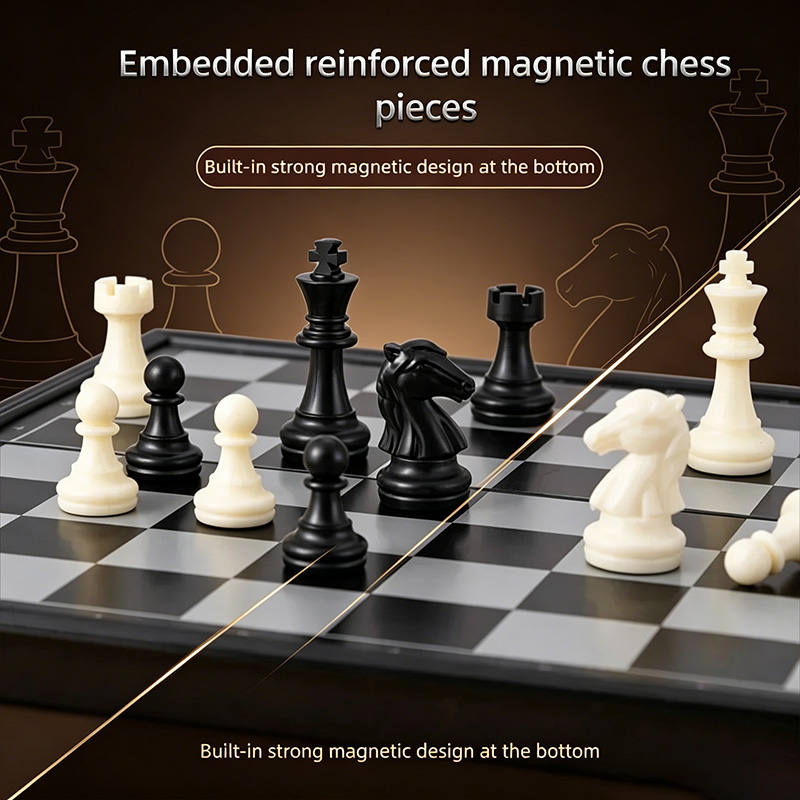 24CM Foldable Magnetic Chess G - đánh giá và giá Board Game Quacks