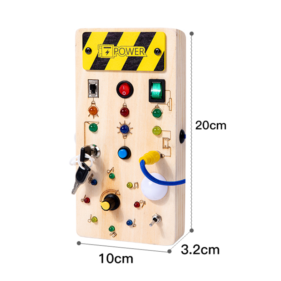 Montessori Busy Board Sensory  - đánh giá và giá Board Game Idea