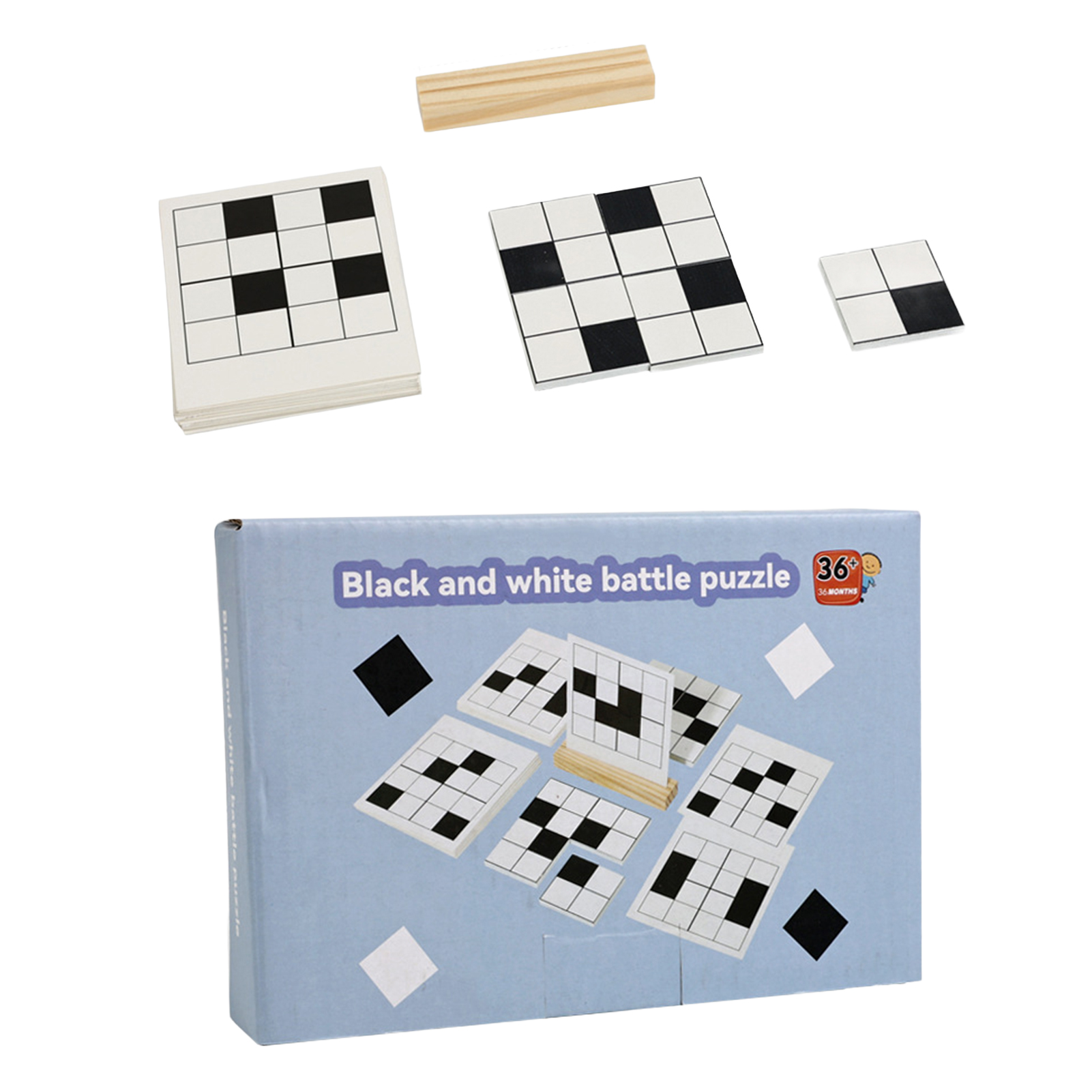 Wooden Board Game Brain Teaser - đánh giá và giá Board Game Quacks