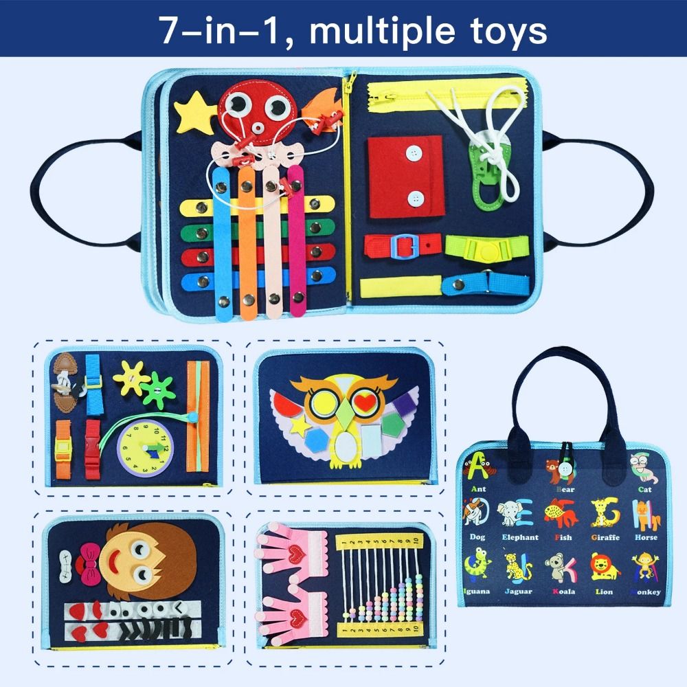 Creative Cute Felt Busy Board  - đánh giá và giá Board Game Of Life