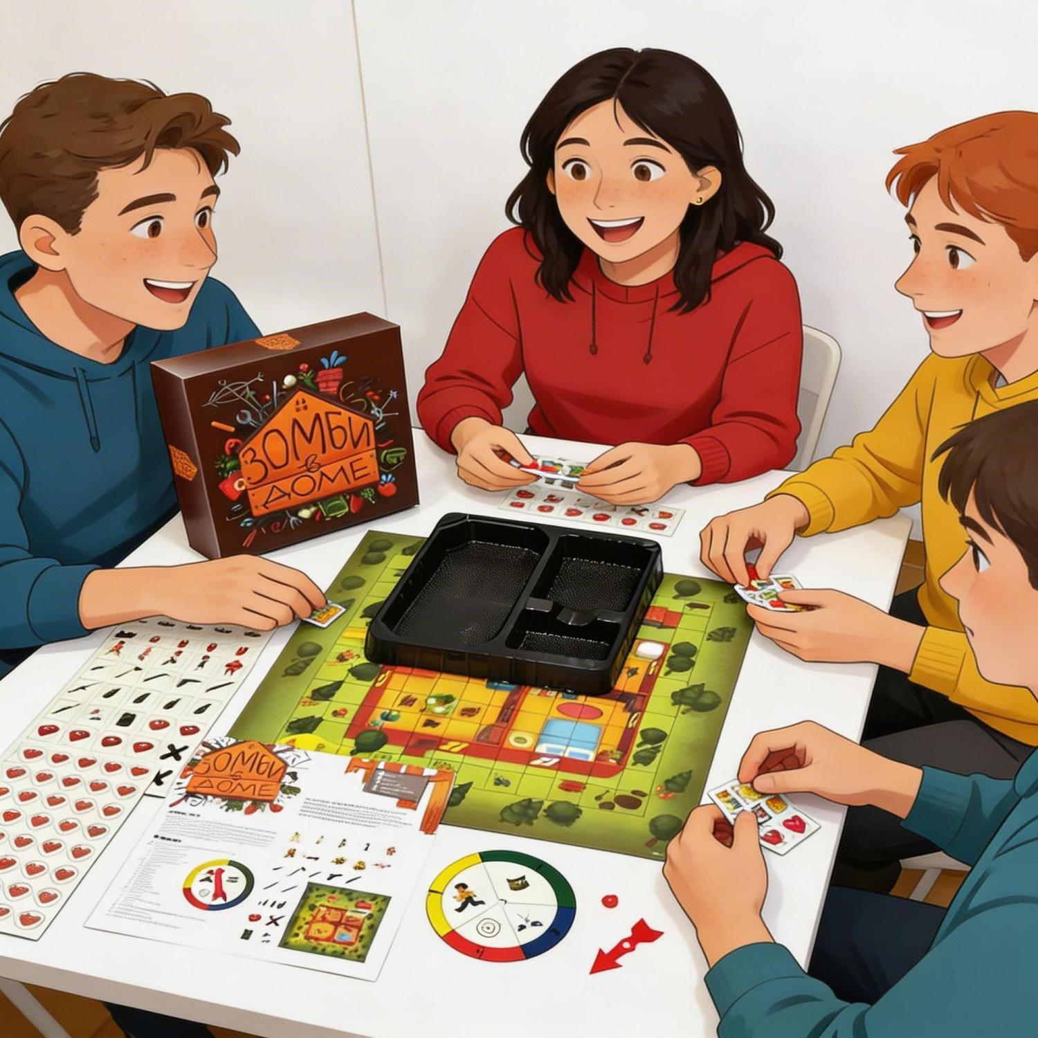 Russian Version Zombie Surviva - đánh giá và giá Board Game Zombicide