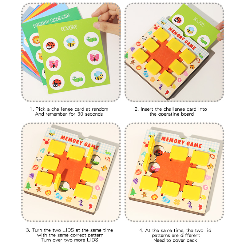 Wooden Memory Chess Toy For Ch - đánh giá và giá Board Game Of Life