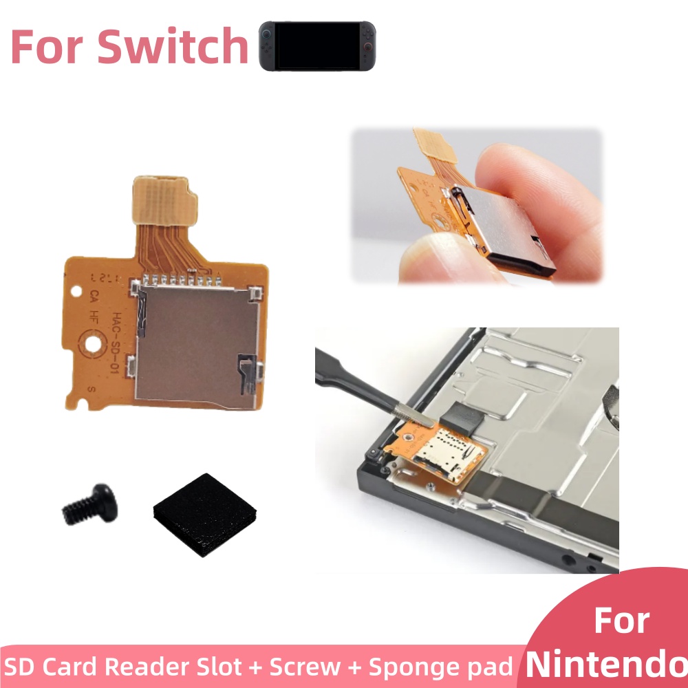 Replacement SD TF Card Slot So - đánh giá và giá Board Game Nintendo Switch
